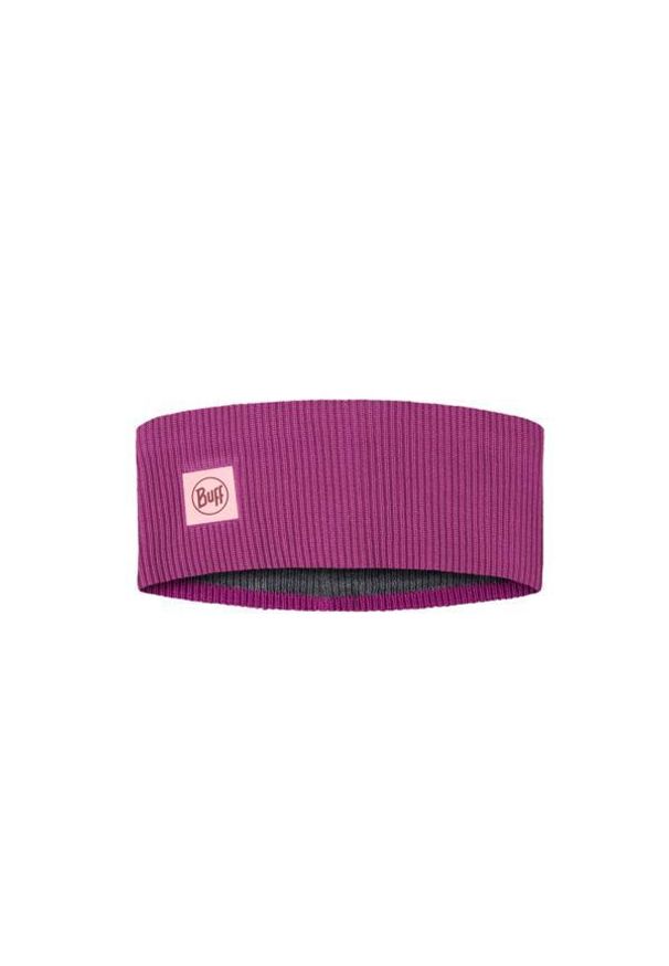 Buff - Opaska BUFF CROSSKNIT HEADBAND SOLID ORCHID. Kolor: fioletowy. Sezon: zima. Styl: sportowy