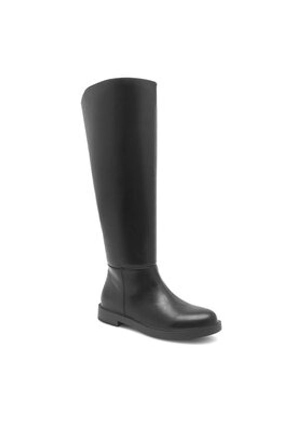 Jenny Fairy Kozaki Megan WS6110-09 Czarny. Kolor: czarny. Materiał: skóra