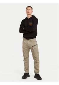 G-Star RAW - G-Star Raw Spodnie materiałowe Zip Cargo 3D D25665-D846 Beżowy Tapered Fit. Kolor: beżowy. Materiał: bawełna #5