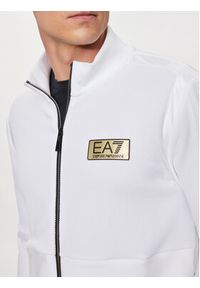 EA7 Emporio Armani Bluza 3DPM09 PJUZZ 1100 Biały Regular Fit. Kolor: biały. Materiał: syntetyk