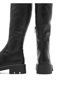 Jenny Fairy Muszkieterki NAILEA WS6119-05 Czarny. Kolor: czarny. Materiał: skóra #3