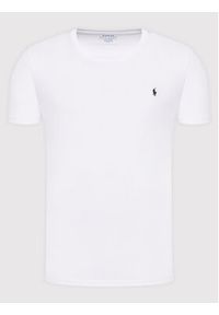 Polo Ralph Lauren T-Shirt Sle 714844756004 Biały Regular Fit. Typ kołnierza: polo. Kolor: biały. Materiał: bawełna #3