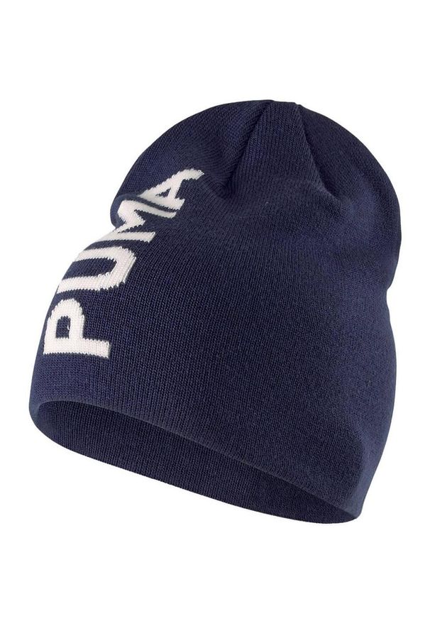 Puma - Ess Classic Czapka Bez Mankietów. Kolor: niebieski