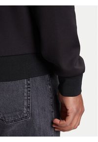 Karl Lagerfeld - KARL LAGERFELD Bluza 705023 553902 Czarny Regular Fit. Typ kołnierza: dekolt w karo. Kolor: czarny. Materiał: syntetyk #4