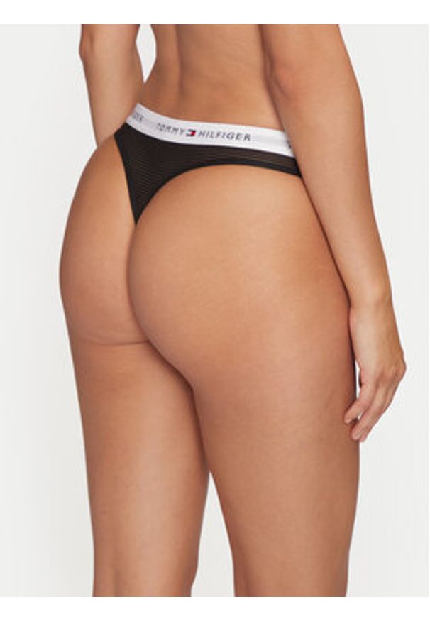 TOMMY HILFIGER - Tommy Hilfiger Komplet stringów UW0UW05532 Czarny. Kolor: czarny. Materiał: syntetyk