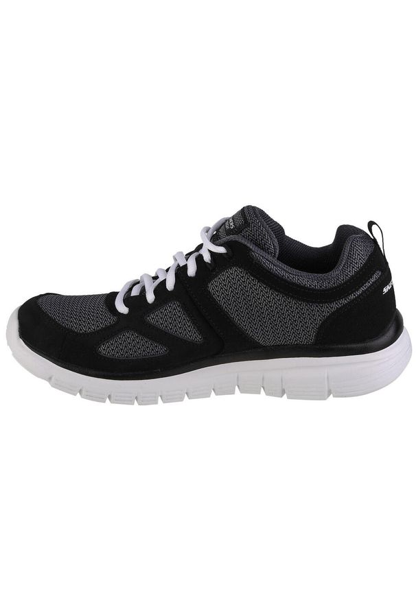 skechers - Buty do chodzenia męskie, Skechers Burns. Kolor: szary. Materiał: guma, materiał, tkanina, syntetyk. Sport: turystyka piesza