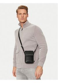 Tommy Jeans Torebka Tjw City Bold AW0AW16488 Czarny. Kolor: czarny. Materiał: skórzane