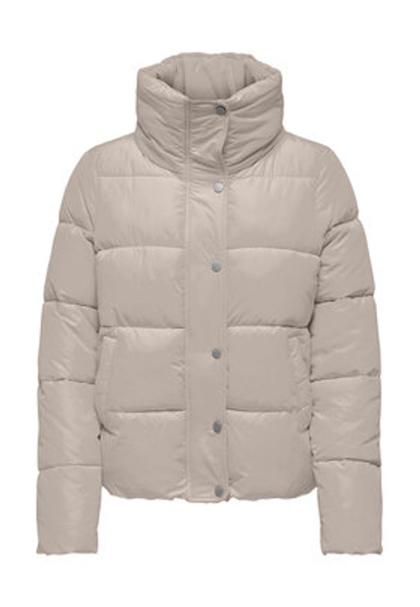only - ONLY Kurtka zimowa New Cool 15295424 Beżowy Regular Fit. Kolor: beżowy. Materiał: syntetyk. Sezon: zima
