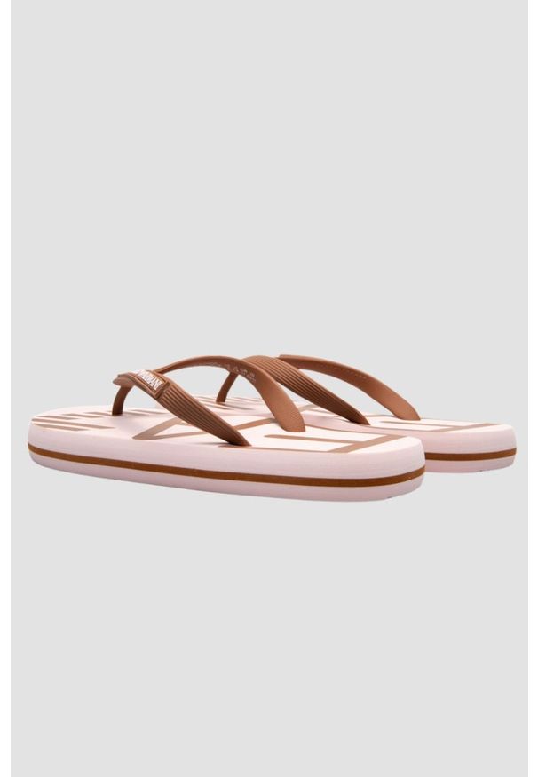 EA7 Emporio Armani - EA7 EMPORIO ARMANI Brązowe japonki, Rozmiar 38. Kolor: brązowy