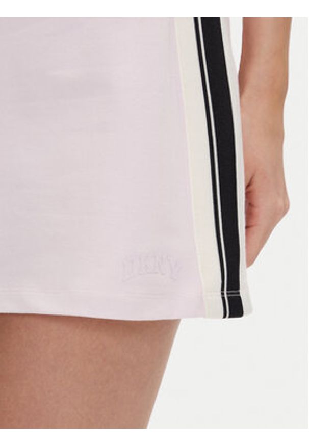 DKNY Sport Spódnica mini DP5K1004 Różowy Regular Fit. Kolor: różowy. Materiał: bawełna. Styl: sportowy
