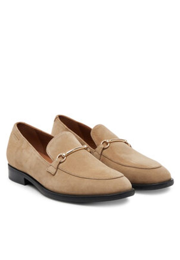 Vagabond Shoemakers Loafersy Heidi 5909-140-28 Beżowy. Kolor: beżowy. Materiał: zamsz, skóra