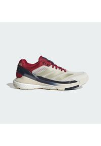Adidas - Buty Crazyquick BOOST Padel. Zapięcie: zamek. Kolor: żółty, czerwony, biały, wielokolorowy. Sport: tenis #1