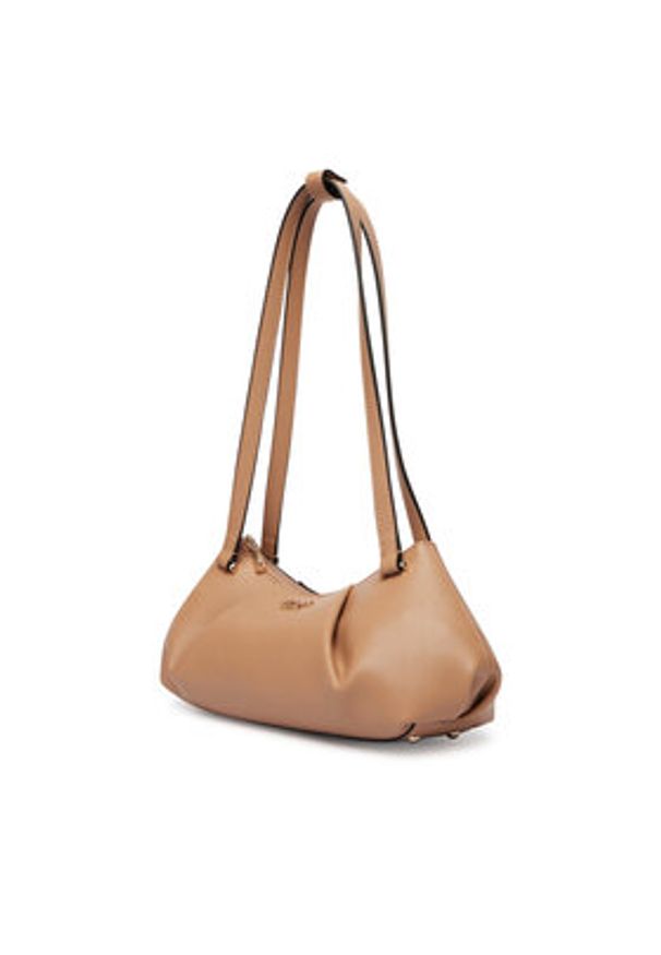 Guess Torebka Amorette HWBG78 98080 Beżowy ciemny. Kolor: beżowy. Materiał: skórzane