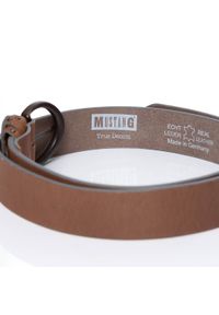 Mustang - DAMSKI PASEK MUSTANG PASEK SKÓRZANY MW3003R03 623 35mm Ledergürtel Q.1869. Materiał: skóra. Styl: klasyczny #3