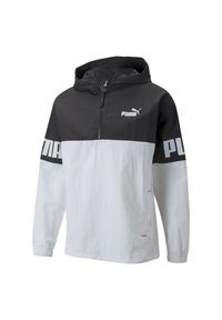 Kurtka Puma Power. Typ kołnierza: kaptur. Kolor: czarny. Sport: piłka nożna #1