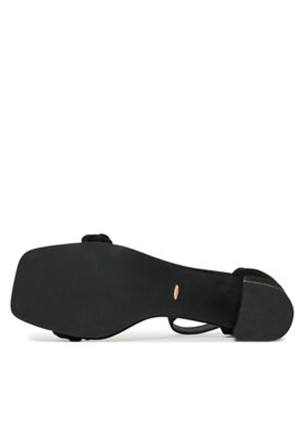 DeeZee Sandały EA2338-1 Czarny. Kolor: czarny. Materiał: materiał