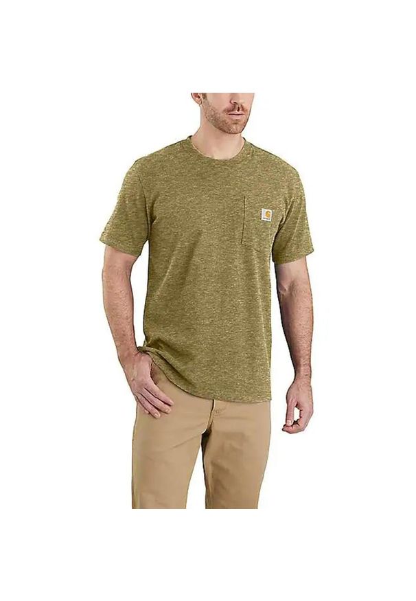 Koszulka sportowa męska T-shirt Carhartt Heavyweight Pocket K87. Kolor: biały
