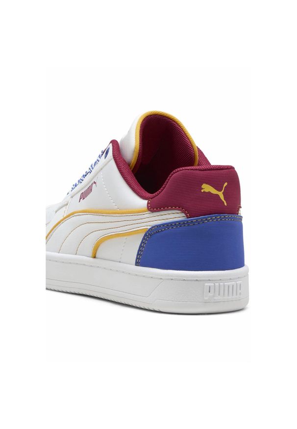 Puma - Młodzieżowe sneakersy Caven 2.0 Starblitz PUMA White Vivid Blue Port Red. Kolor: biały, czerwony, wielokolorowy, niebieski. Sezon: lato