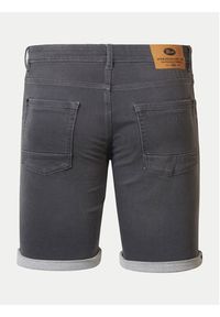Petrol Industries Szorty jeansowe M-1040-SHO001 Szary Slim Fit. Kolor: szary. Materiał: bawełna #2