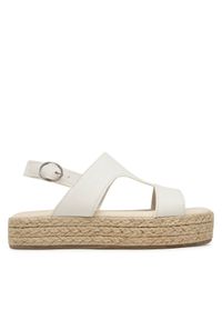 EMU Australia Espadryle Babinda W12864 Biały. Kolor: biały. Materiał: skóra