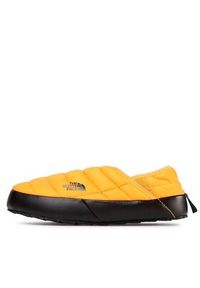 The North Face Kapcie Thermoball Traction Mule V NF0A3UZNZU31 Żółty. Kolor: żółty. Materiał: materiał