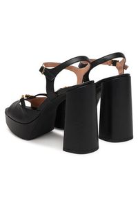 Love Moschino - LOVE MOSCHINO Sandały JA1604CG1OIE0000 Czarny. Kolor: czarny. Materiał: skóra #3