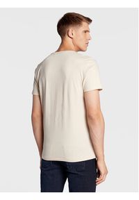 Blend T-Shirt 20714570 Beżowy Regular Fit. Kolor: beżowy. Materiał: bawełna #4