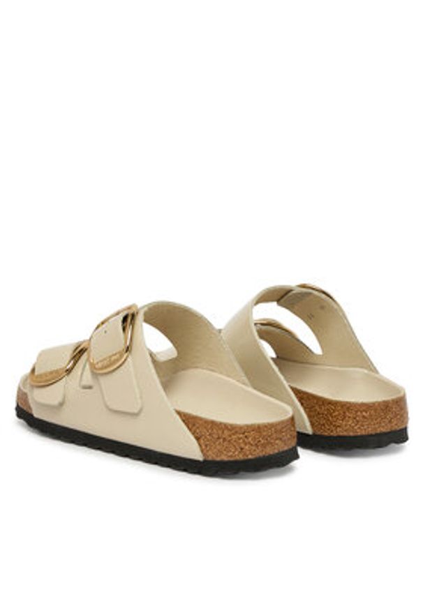 Birkenstock Klapki Arizona Big Buckle Hex 1031873 Beżowy. Kolor: beżowy. Materiał: skóra