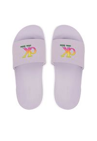 Calvin Klein Klapki Essential Slide Pride Cv Wn HW0HW03297 Fioletowy jasny. Kolor: fioletowy. Materiał: materiał #5