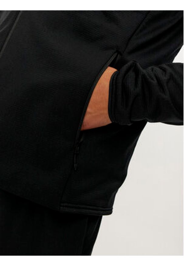 Marmot Bluza techniczna Leconte M15382 Czarny Regular Fit. Kolor: czarny. Materiał: syntetyk