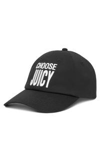Juicy Couture Czapka z daszkiem Choose JCAWH125715 Czarny. Kolor: czarny. Materiał: bawełna, materiał