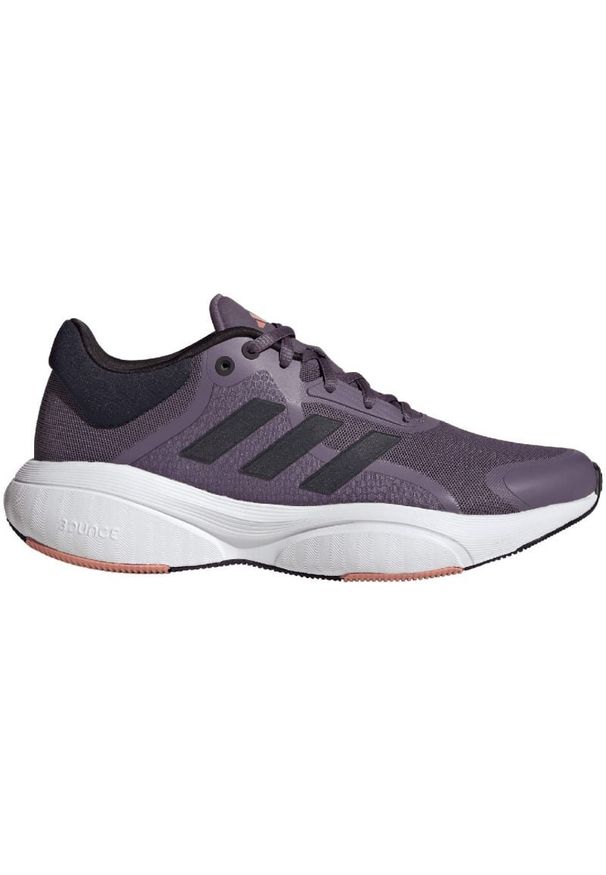 Adidas - Buty adidas Response W IG0334 fioletowe. Zapięcie: sznurówki. Kolor: fioletowy. Materiał: guma. Szerokość cholewki: normalna
