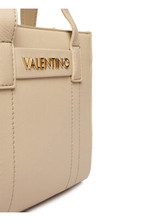 VALENTINO - Valentino Torebka Aury Re VBS9OB05 Écru. Kolor: kremowy. Materiał: skórzane