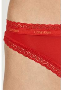 Calvin Klein Underwear - Stringi (3-pack). Kolor: wielokolorowy. Materiał: nylon, dzianina, elastan. Wzór: gładki #8