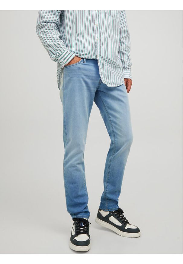 Jack & Jones Jeansy Glenn 12224131 Niebieski Slim Fit. Kolor: niebieski
