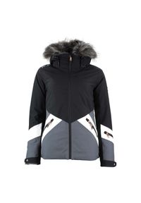 PEAK MOUNTAIN - Damska kurtka narciarska Peak Mountain Anita. Kolor: czarny. Sezon: zima. Sport: narciarstwo #1