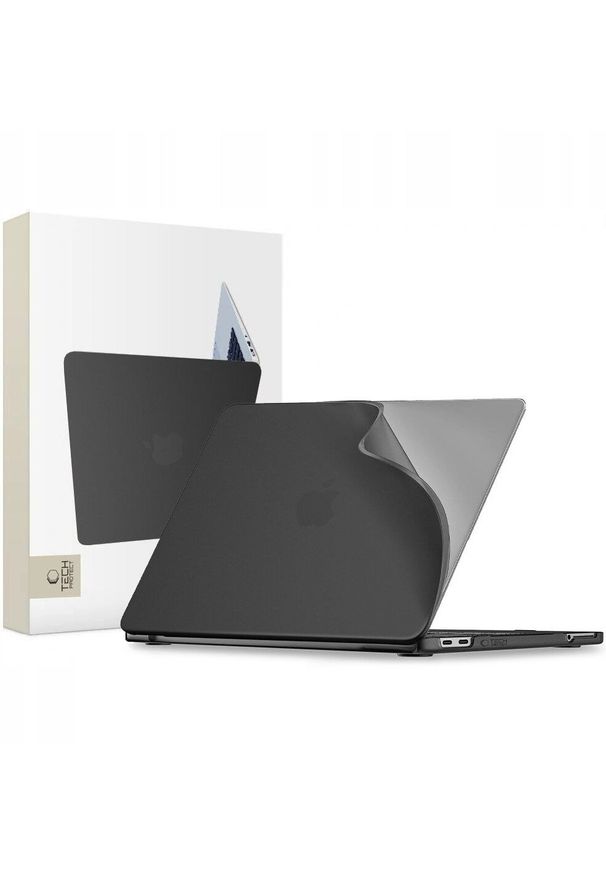 Etui Tech-Protect TECH-PROTECT SOFTSHELL MACBOOK NEO 13 2026 MATTE BLACK. Materiał: softshell