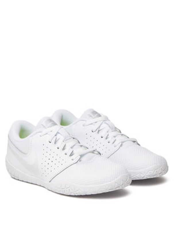 Nike Sneakersy Cheer Sideline IV 943789 100 Biały. Kolor: biały. Materiał: skóra