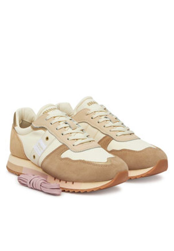 Blauer Sneakersy S5MELROSE02 Beżowy. Kolor: beżowy. Materiał: materiał