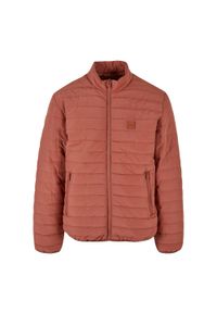 Urban Classics - Męska Lekka Kurtka Ocieplana Bubble. Kolor: żółty, pomarańczowy, wielokolorowy