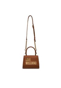 Love Moschino - LOVE MOSCHINO Torebka JC4024PP1LKD0208 Brązowy. Kolor: brązowy. Materiał: skórzane #4