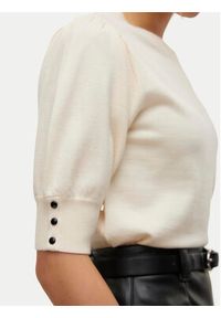 Vero Moda Bluzka Hollykaris 10310577 Beżowy Regular Fit. Kolor: beżowy. Materiał: syntetyk, wiskoza #4