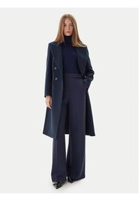 Maryley Płaszcz przejściowy 25IB807/01BL Granatowy Regular Fit. Kolor: niebieski. Materiał: syntetyk #4