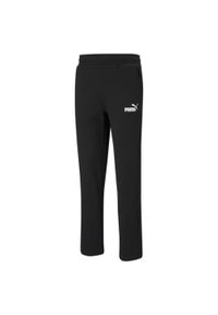 Puma - Męskie spodnie z logo Essentials PUMA Black. Kolor: czarny. Sport: joga i pilates #1
