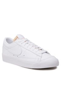 Buty Nike Blazer Low '77 DC4769 101 White/White/White/White. Kolor: biały. Materiał: skóra #1