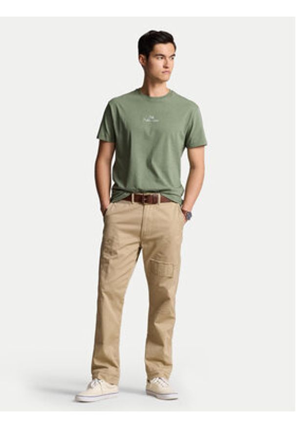Polo Ralph Lauren T-Shirt 710936585011 Zielony Classic Fit. Typ kołnierza: polo. Kolor: zielony. Materiał: bawełna