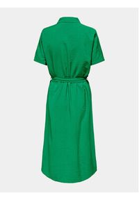 JDY Sukienka koszulowa Soul 15317408 Zielony Regular Fit. Kolor: zielony. Materiał: wiskoza. Typ sukienki: koszulowe #6