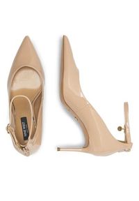 Nine West Szpilki SJ1489 Beżowy. Kolor: beżowy. Materiał: skóra. Obcas: na szpilce