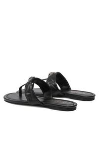 Kurt Geiger Japonki Kensington T-Bar Sandal 8651400109 Czarny. Kolor: czarny. Materiał: skóra