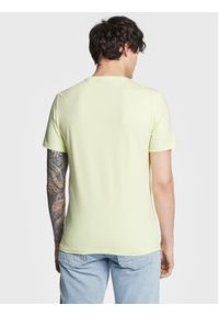 Guess T-Shirt Geo Triangle M3GI23 J1314 Zielony Slim Fit. Kolor: zielony. Materiał: bawełna
